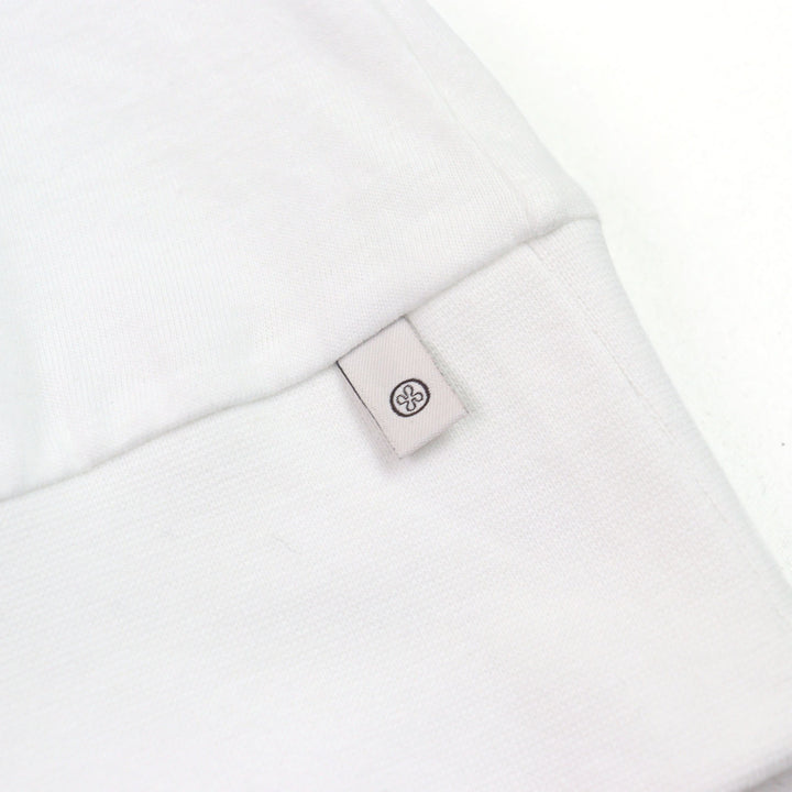 Pristine ANTICIPO Short sleeve T-shirt INZOLIA INZOLIA Logo tag, white mens 42