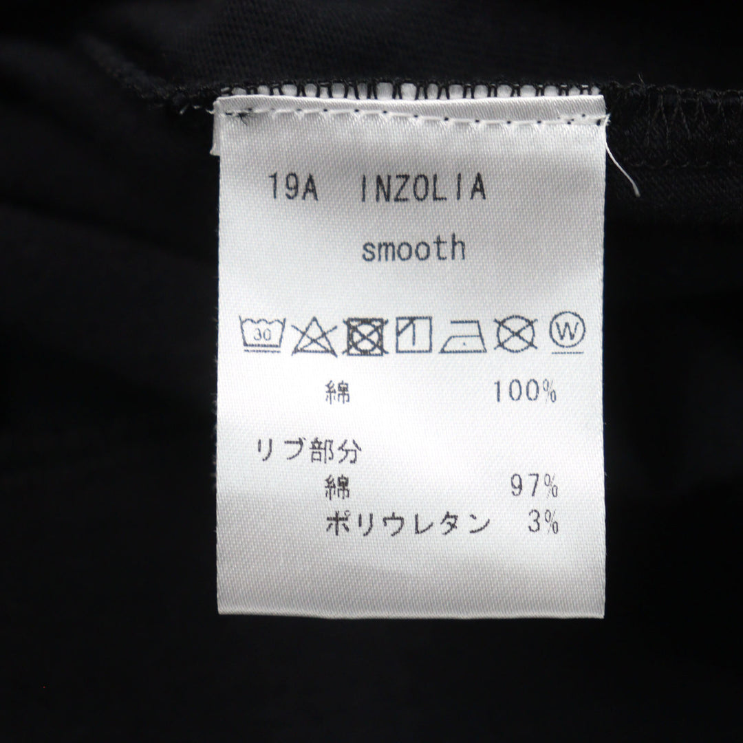 Pristine ANTICIPO Short sleeve T-shirt INZOLIA INZOLIA Logo tag, smooth cotton