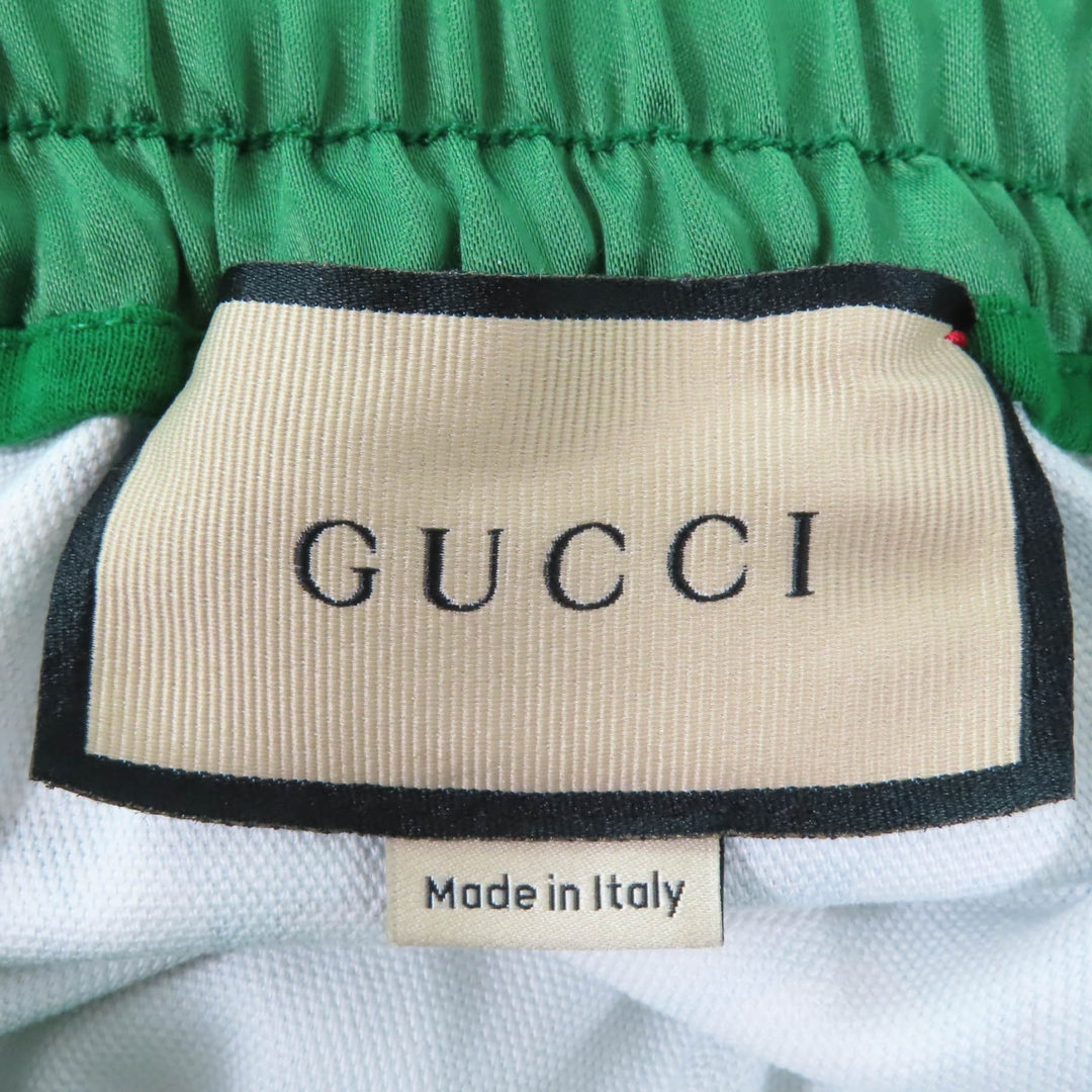 Excellent GUCCI skirt Los Angeles Palm Tree Print multicolor cotton Women M