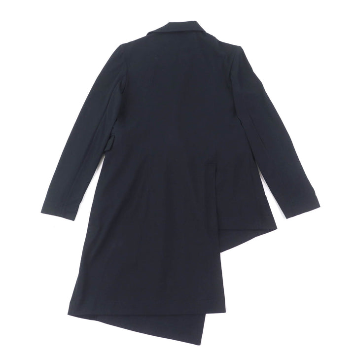 Excellent Ground Y Jacket Asymmetrical Design Cotton black cotton mens 1