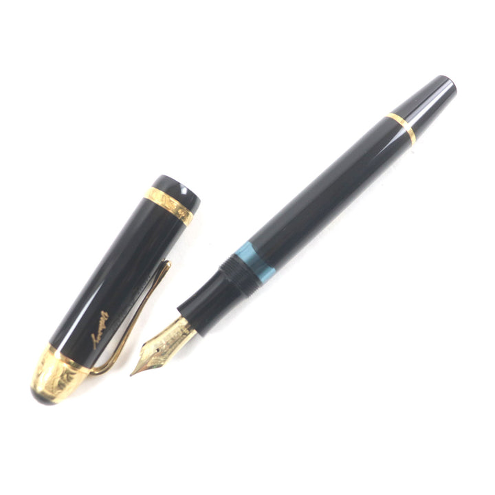 Excellent MONTBLANC fountain pen Meisterstück Writers Series 1995 Voltaire black