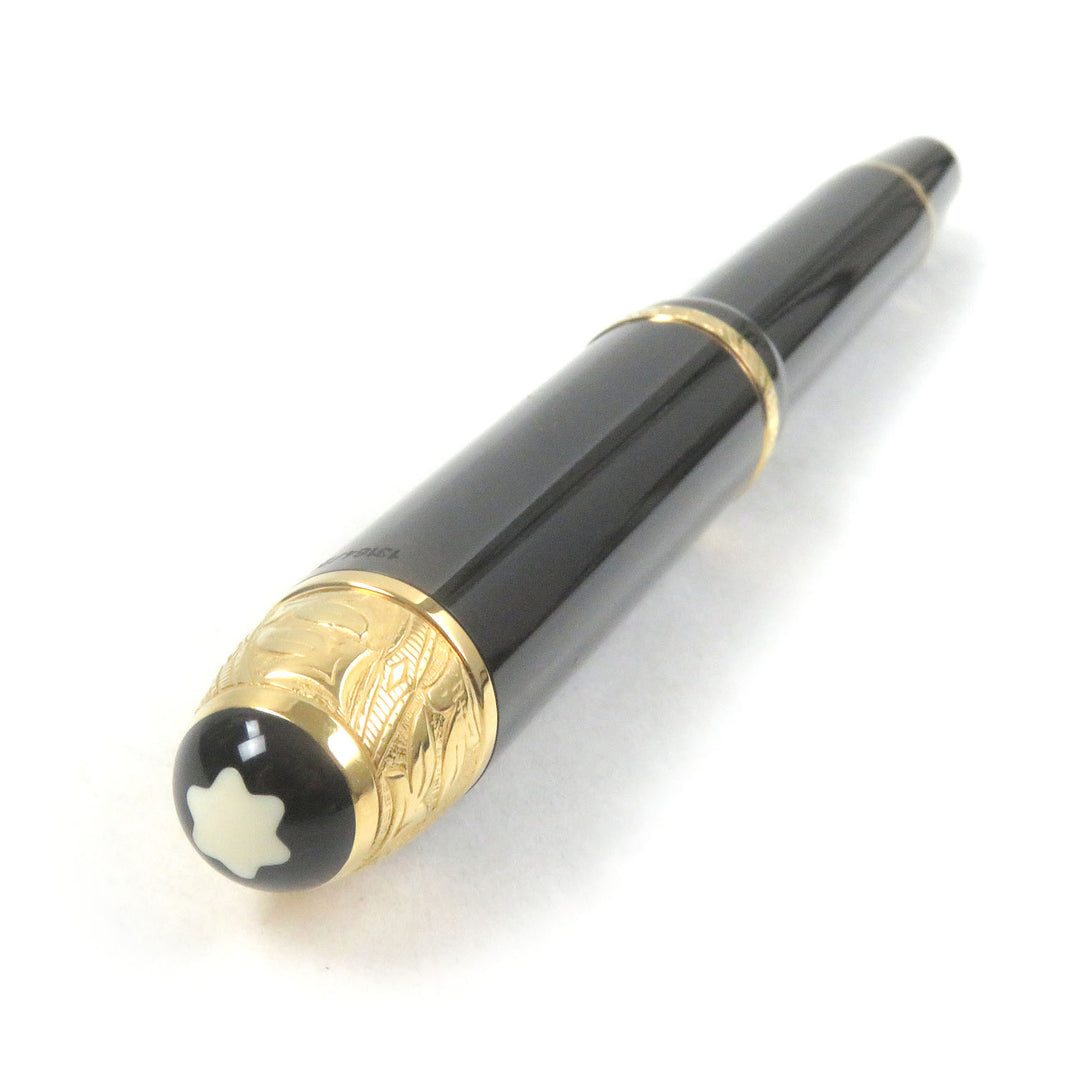Excellent MONTBLANC fountain pen Meisterstück Writers Series 1995 Voltaire black