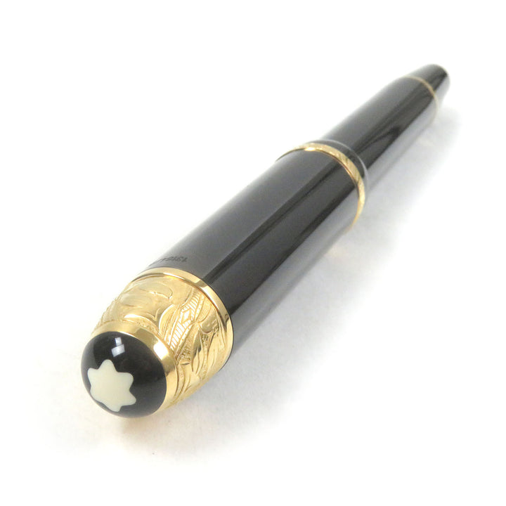 Excellent MONTBLANC fountain pen Meisterstück Writers Series 1995 Voltaire black