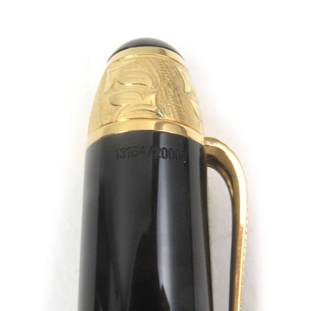 Excellent MONTBLANC fountain pen Meisterstück Writers Series 1995 Voltaire black