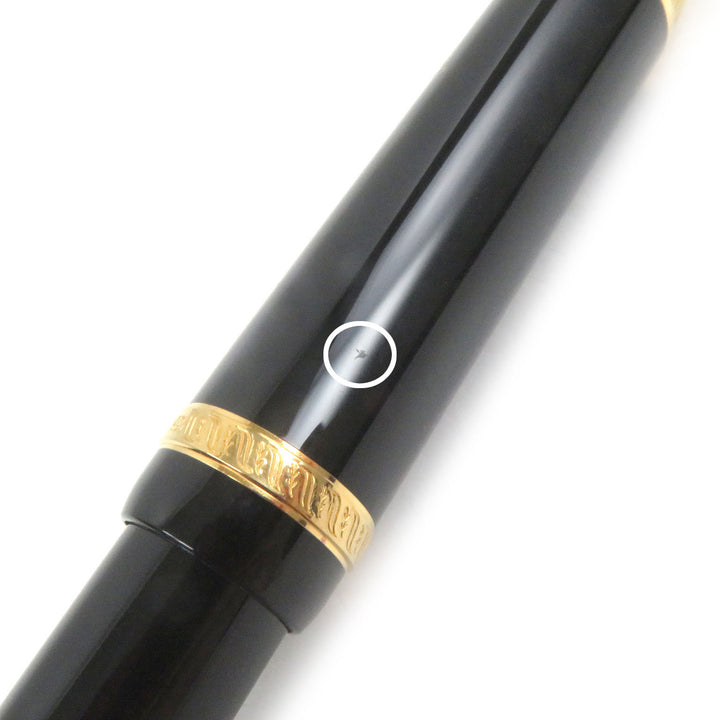 Excellent MONTBLANC fountain pen Meisterstück Writers Series 1995 Voltaire black