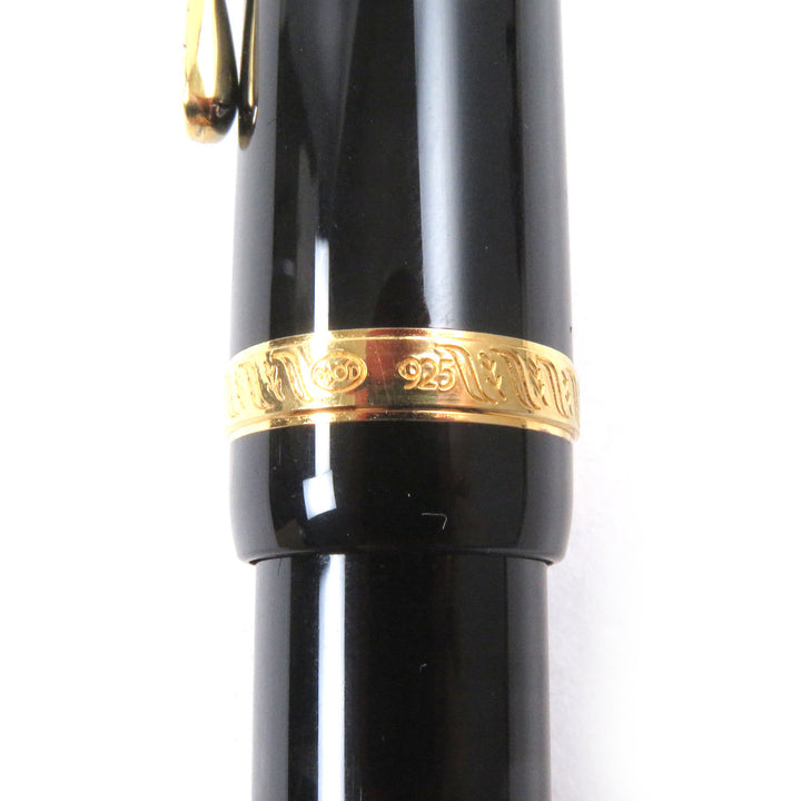 Excellent MONTBLANC fountain pen Meisterstück Writers Series 1995 Voltaire black