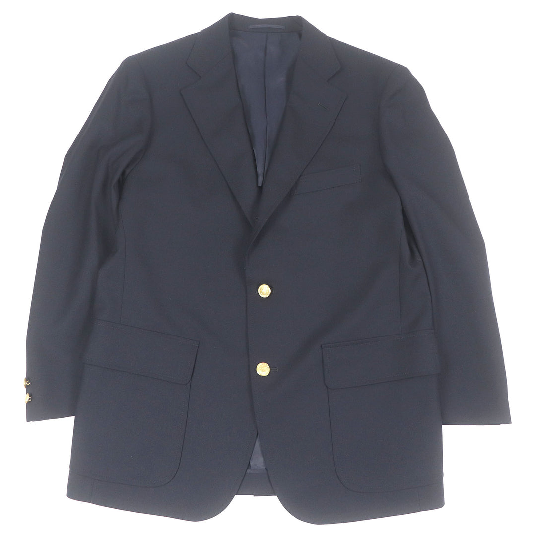 Pristine J.PRESS suit ARAMIS Aramis jacket 3-piece set Navy wool mens L