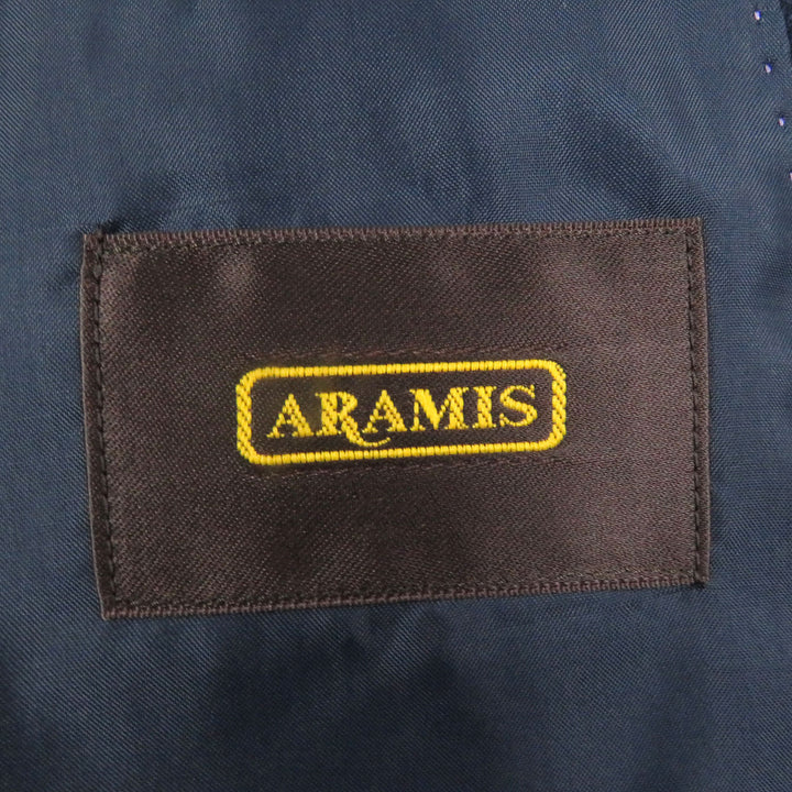 Pristine J.PRESS suit ARAMIS Aramis jacket 3-piece set Navy wool mens L