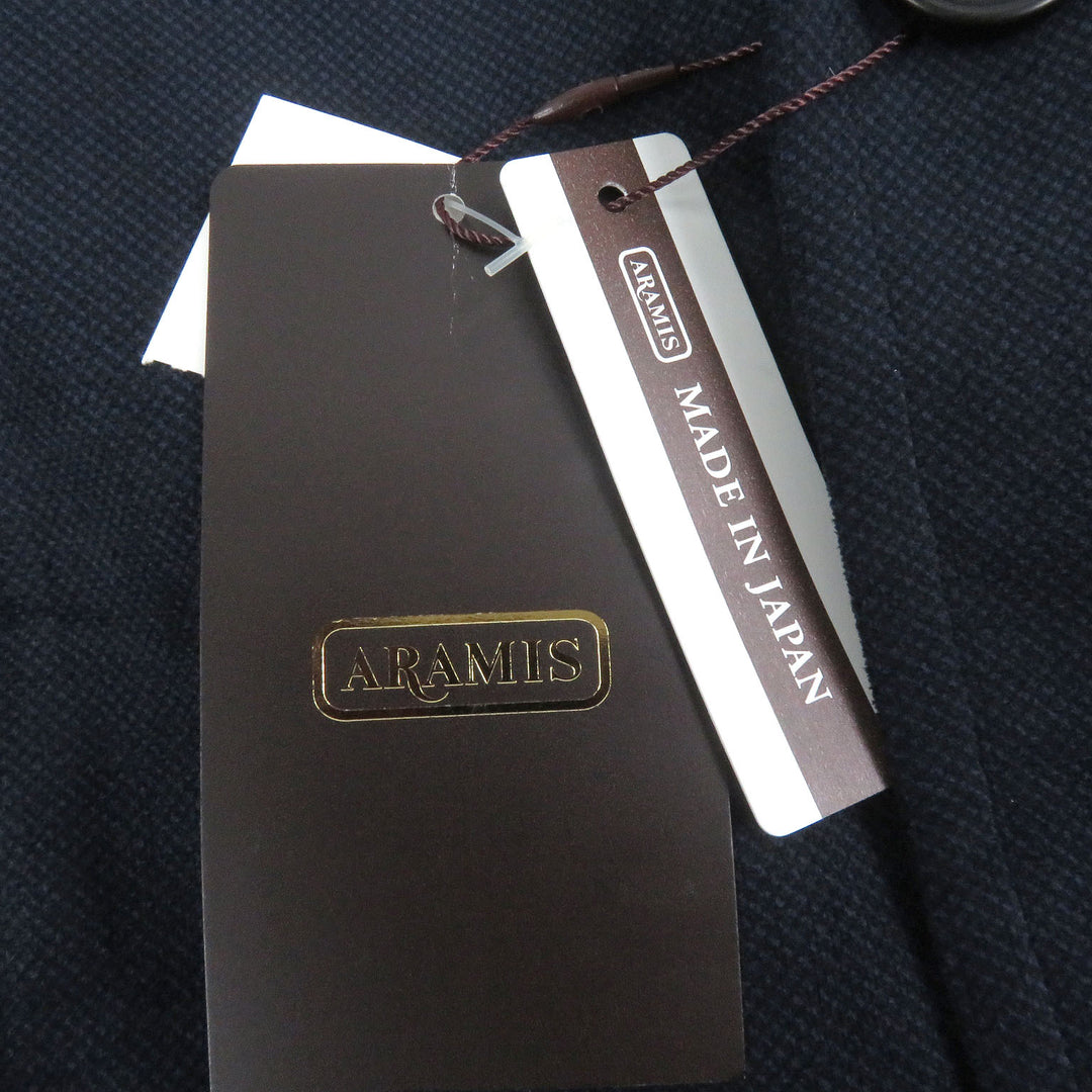 Pristine J.PRESS suit ARAMIS Aramis jacket 3-piece set Navy wool mens L
