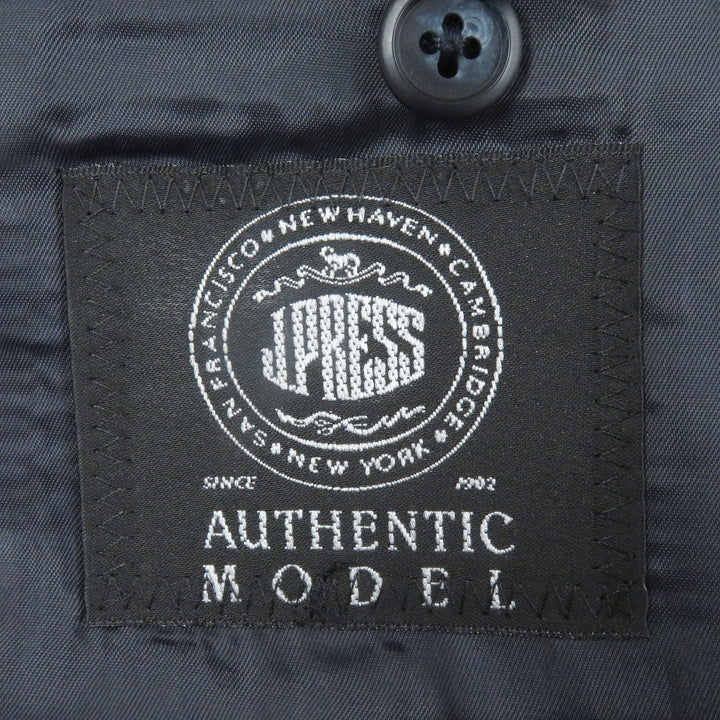 Pristine J.PRESS suit ARAMIS Aramis jacket 3-piece set Navy wool mens L