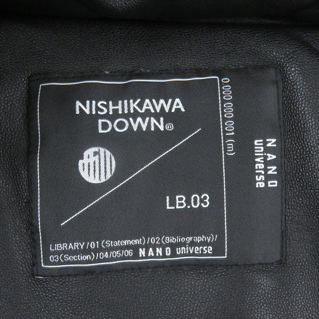Great nano universe nishikawa DOWN Down jacket Sporty Food