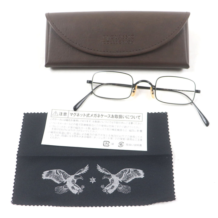 Pristine BJ CLASSIC COLLECTION Glasses Current product black Titanium PREM-139