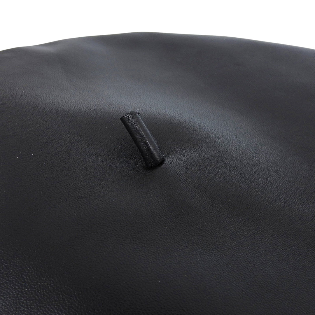 Great Christian Dior Casquette black Lamb leather Women 58 05DPA918G700