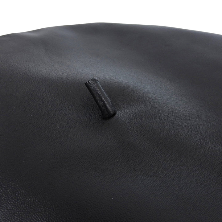 Great Christian Dior Casquette black Lamb leather Women 58 05DPA918G700