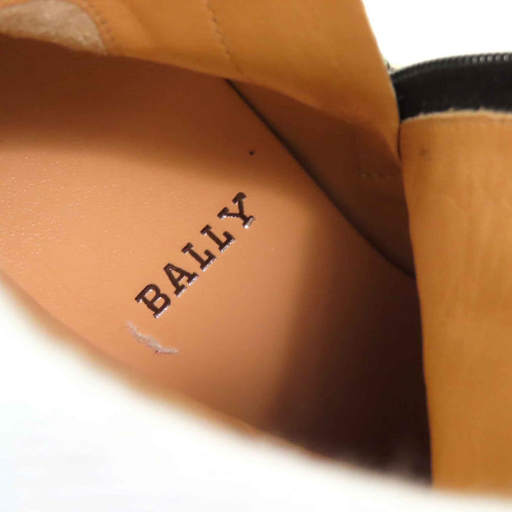 Excellent BALLY Ankle boots TIURA-FE Side zip short boots black leather Women