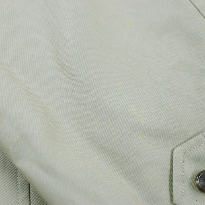 Very Good BURBERRY LONDON coat Nova check pattern lining Cashmere blend khaki wool mens