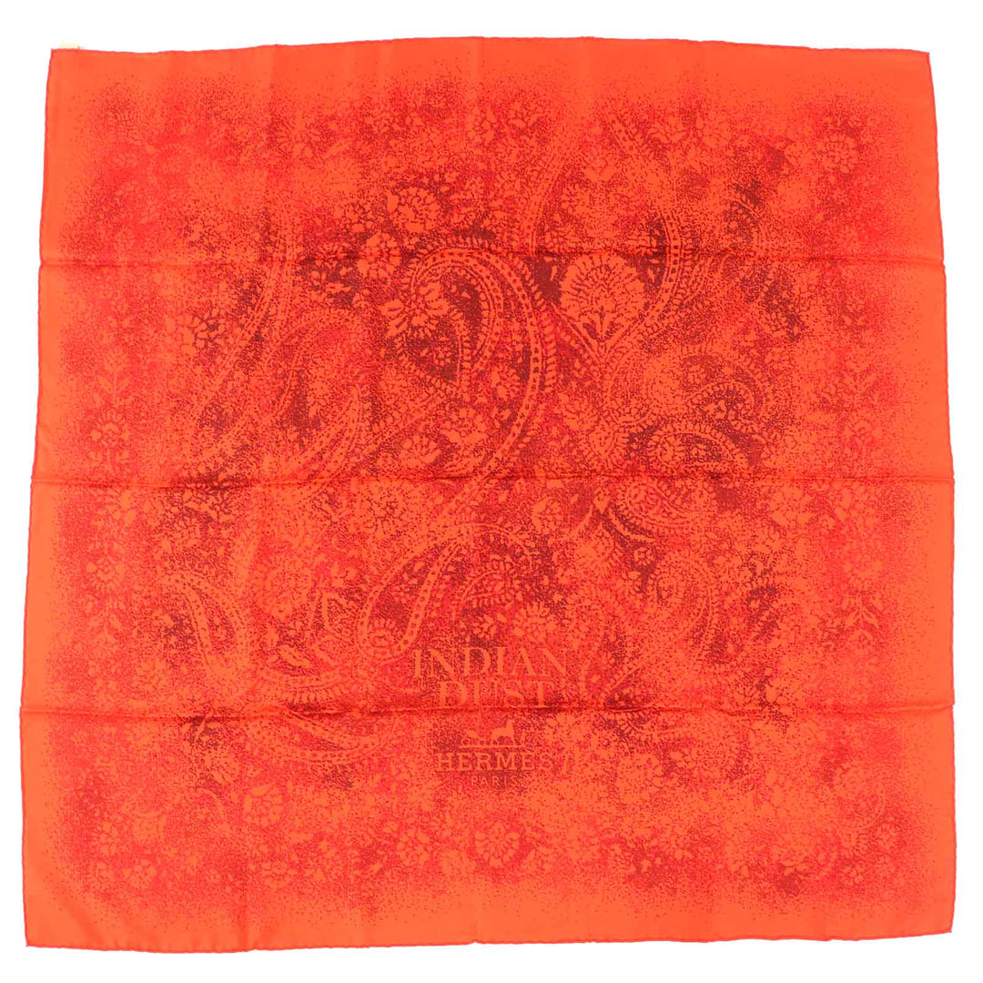 Pristine HERMES scarf INDIAN DUST Shawls, stole, bandana silk Women