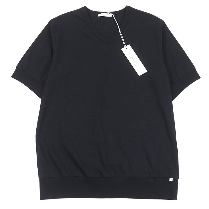 Pristine ANTICIPO Short sleeve T-shirt INZOLIA INZOLIA black cotton 44
