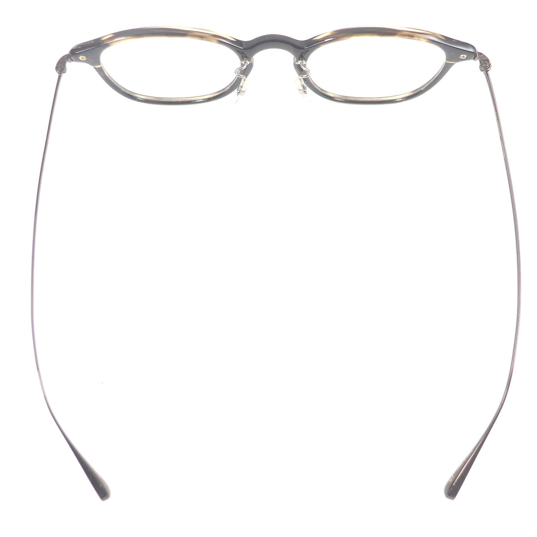 Excellent OLIVER PEOPLES Glasses Stiles Marble Pattern Dark brown mens OV5371D