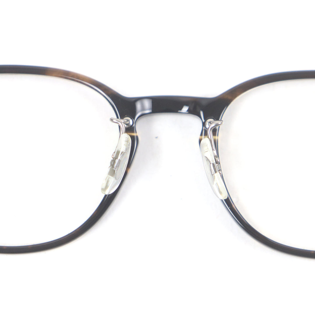 Excellent OLIVER PEOPLES Glasses Stiles Marble Pattern Dark brown mens OV5371D
