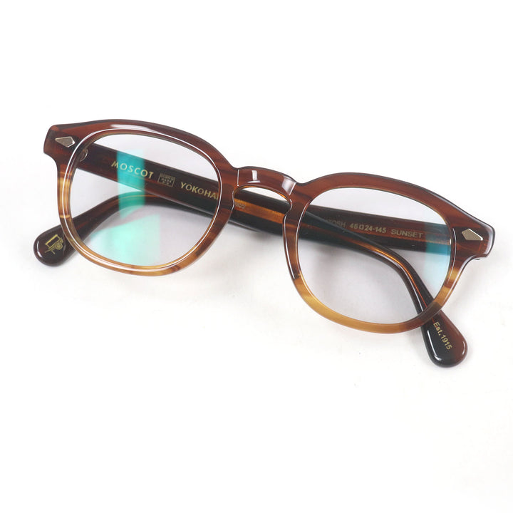 Excellent MOSCOT Glasses LEMTOSH Yokohama store 2nd anniversary SUNSET (Brown) mens