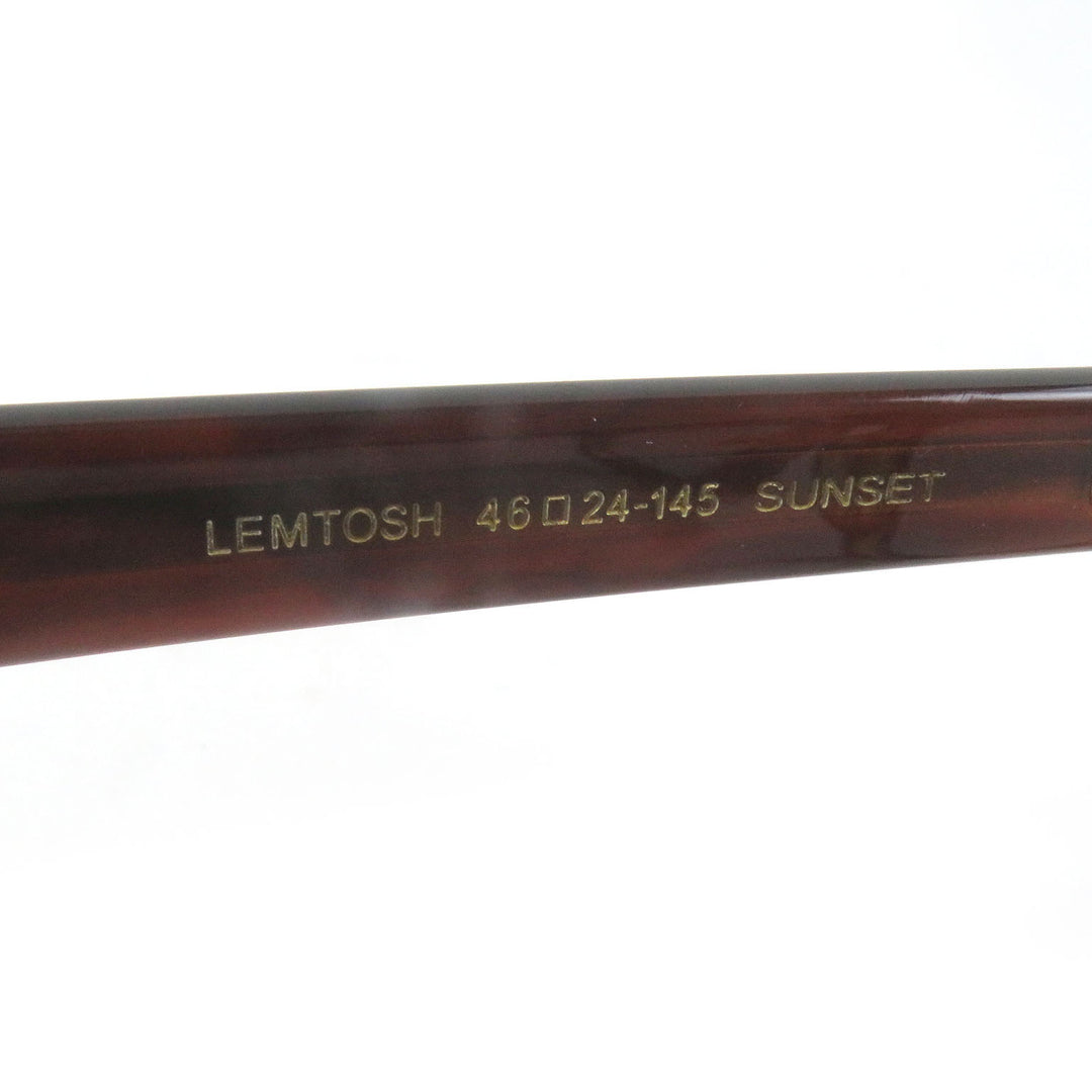 Excellent MOSCOT Glasses LEMTOSH Yokohama store 2nd anniversary SUNSET (Brown) mens