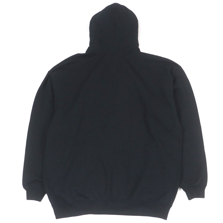 Great BALENCIAGA hoodie BB logo rhinestone pullover black cotton mens XS 578135