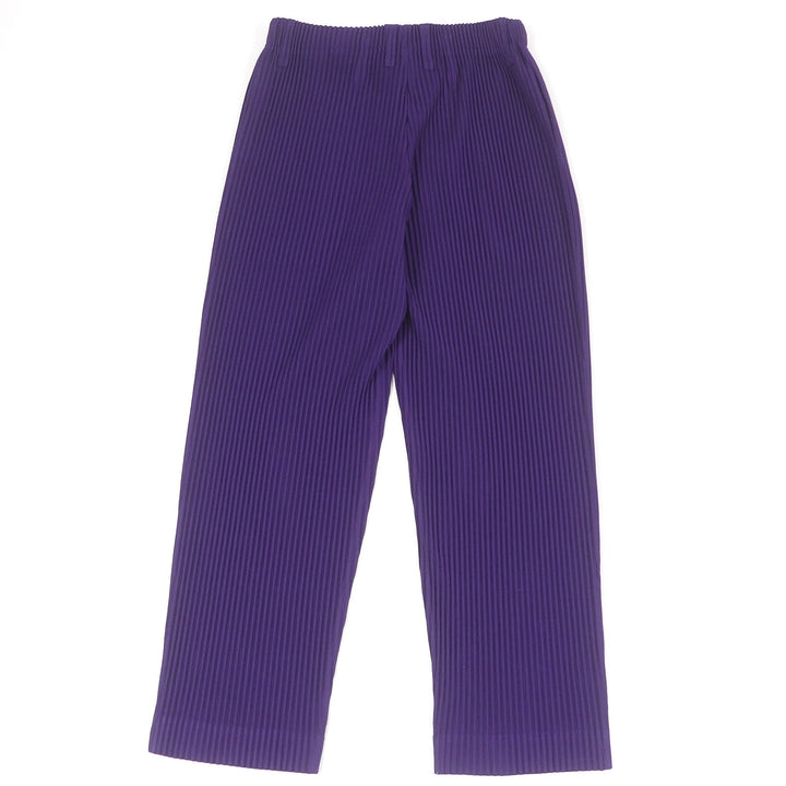 Excellent HOMME PLISSE ISSEY MIYAKE Pants Pleated purple polyester mens 2
