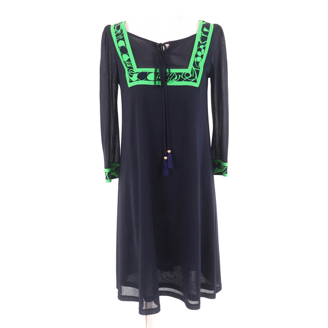 Great LEONARD FASHION one piece Ribbon with tassels Half sleeves