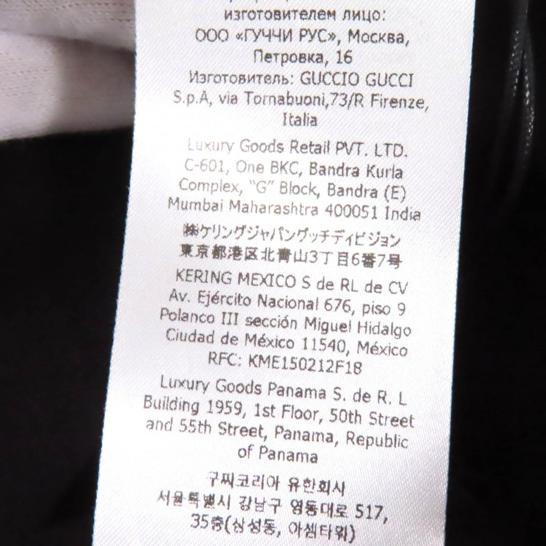 Pristine GUCCI Shorts Logo design biker shorts leggings black cotton Women S