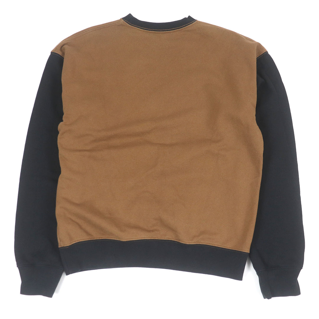 Great DIOR×DENIM TEARS sweat Oversize Brown black cotton mens S 393J679A0807