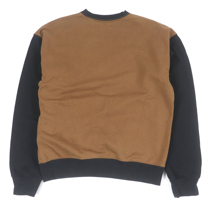 Great DIOR×DENIM TEARS sweat Oversize Brown black cotton mens S 393J679A0807