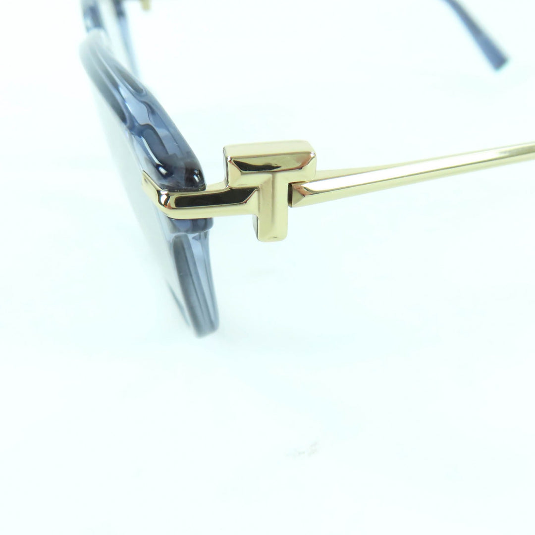 Excellent TIFFANY&Co. sunglasses T motif Clear gray Women TF2253