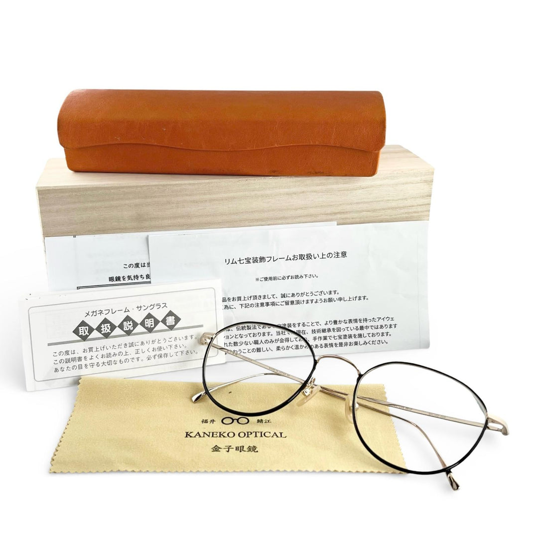Excellent KANEKO OPTICAL Glasses KV-134 Wellington black Women