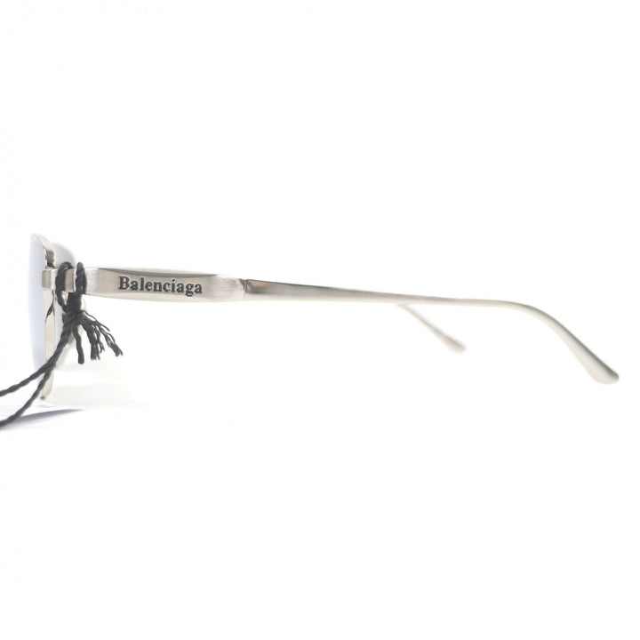 Pristine BALENCIAGA sunglasses mirror lens eyewear Silver mens BB0357SA
