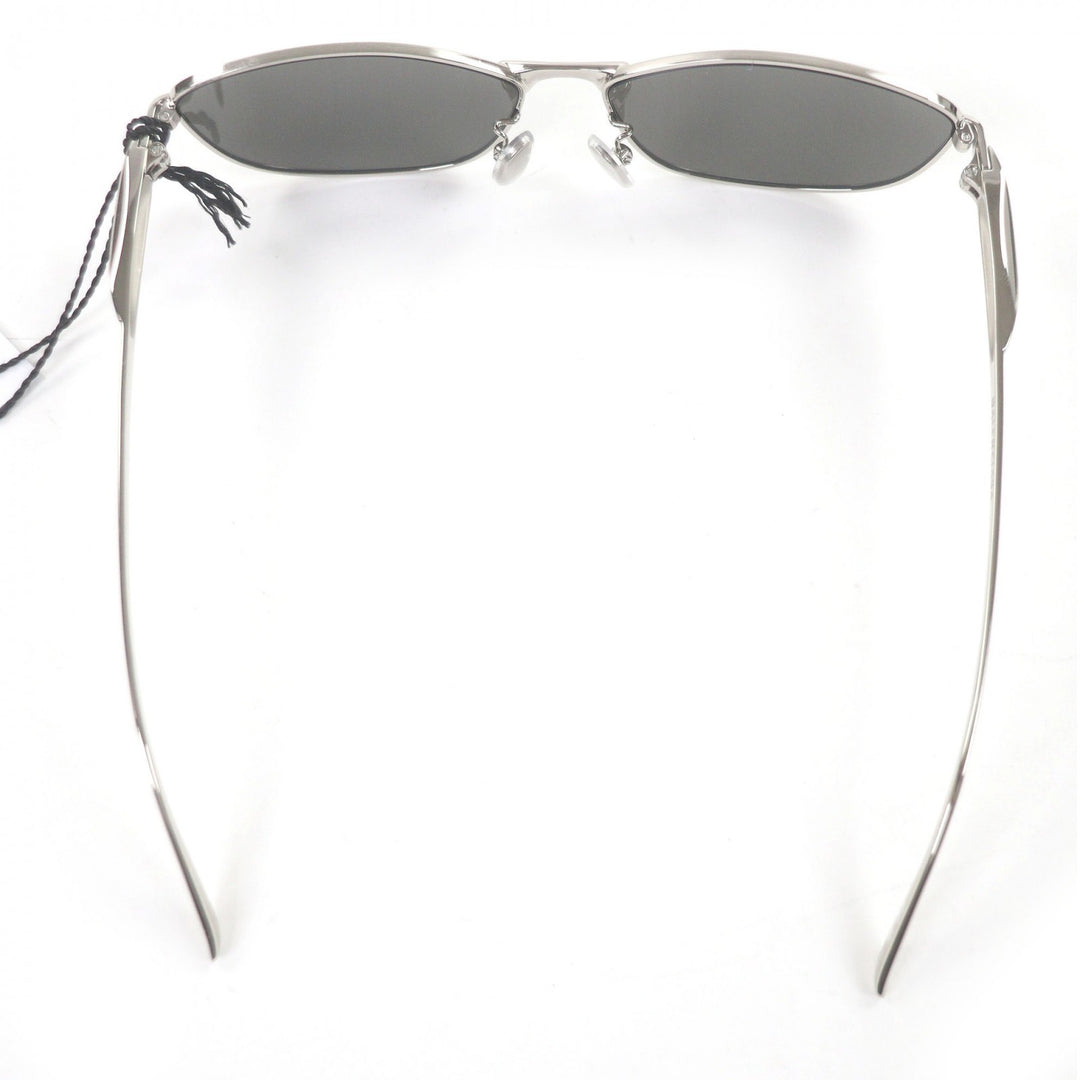 Pristine BALENCIAGA sunglasses mirror lens eyewear Silver mens BB0357SA