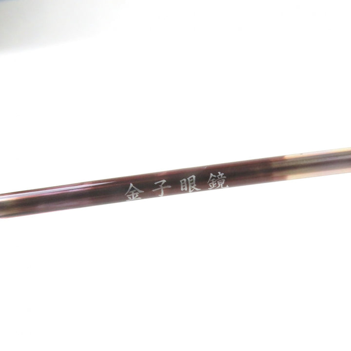 Excellent 金子眼鏡 Glasses Titanium frame oval shape Tortoiseshell Pattern titanium KM-28