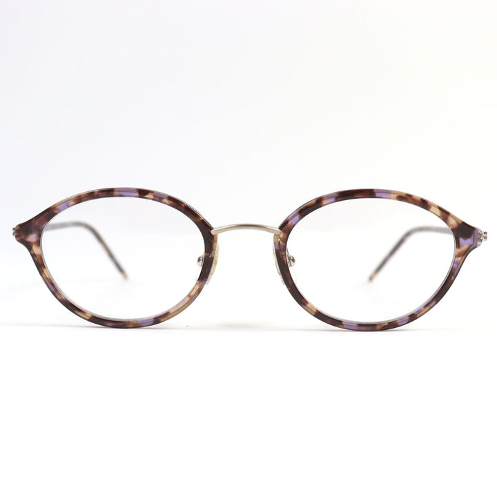 Excellent 金子眼鏡 Glasses Titanium frame oval shape Tortoiseshell Pattern titanium KM-28