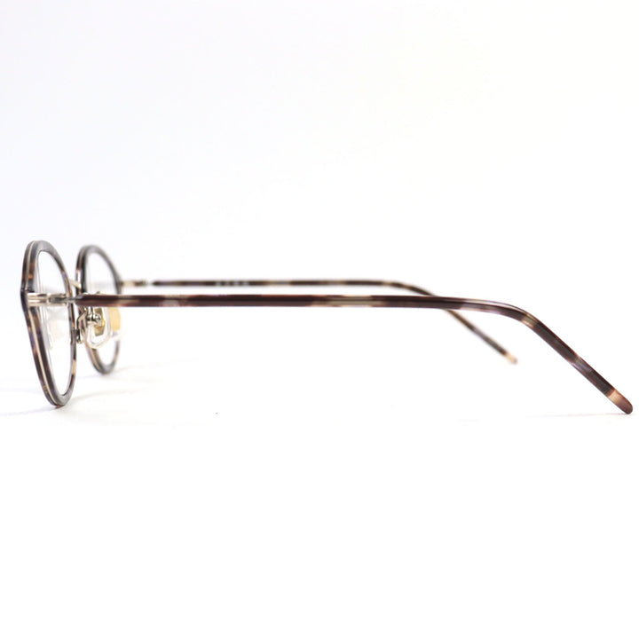 Excellent 金子眼鏡 Glasses Titanium frame oval shape Tortoiseshell Pattern titanium KM-28