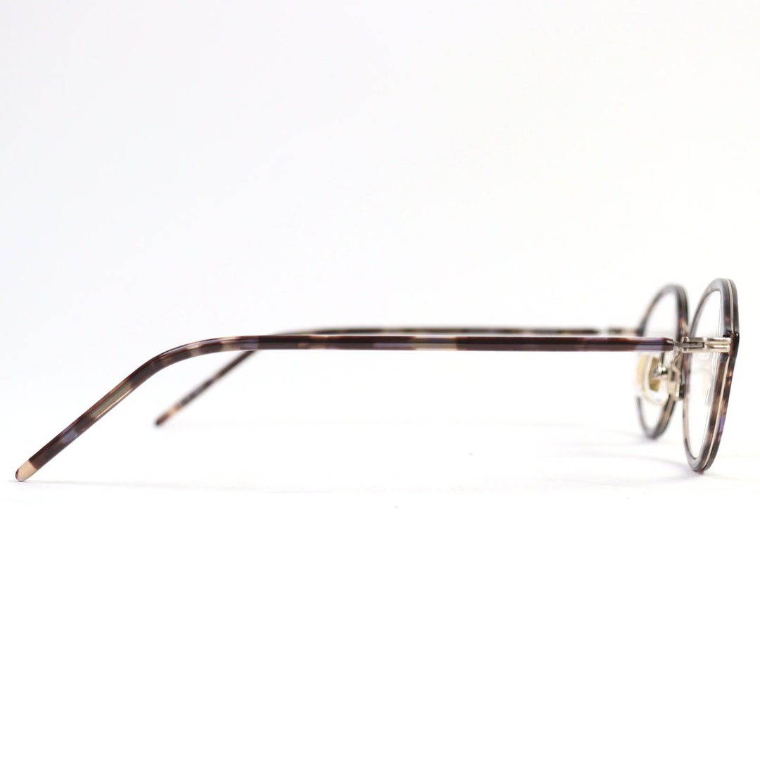 Excellent 金子眼鏡 Glasses Titanium frame oval shape Tortoiseshell Pattern titanium KM-28