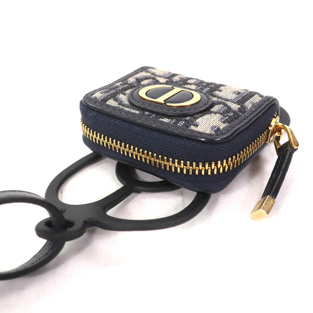 Great Christian Dior 30 MONTAIGNE Oblique Trotter AirPods Phone Holder S2101UTZQ
