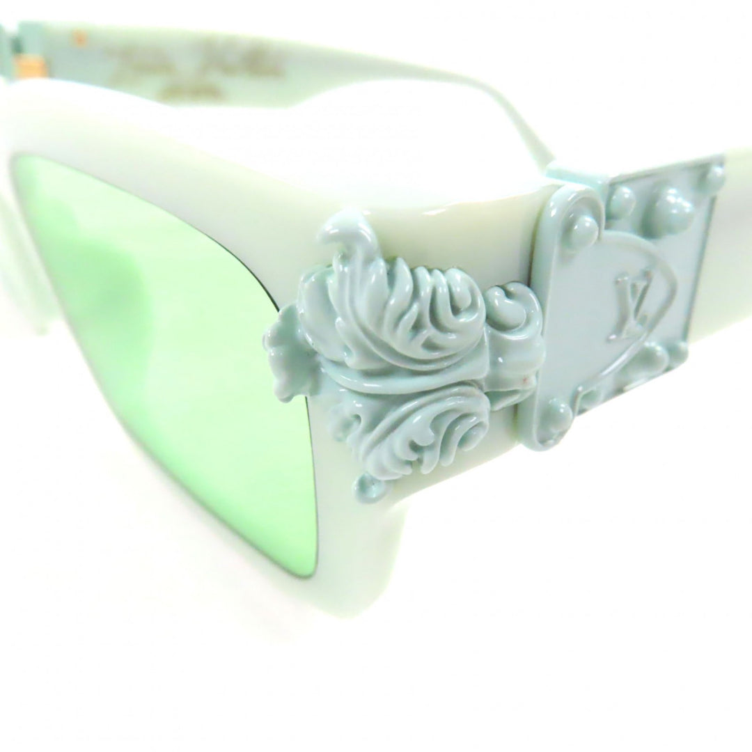 Great LOUIS VUITTON sunglasses Montgomery Pastel green mens Z1328E