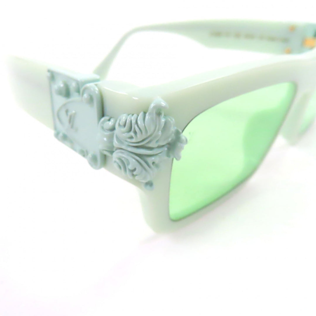 Great LOUIS VUITTON sunglasses Montgomery Pastel green mens Z1328E