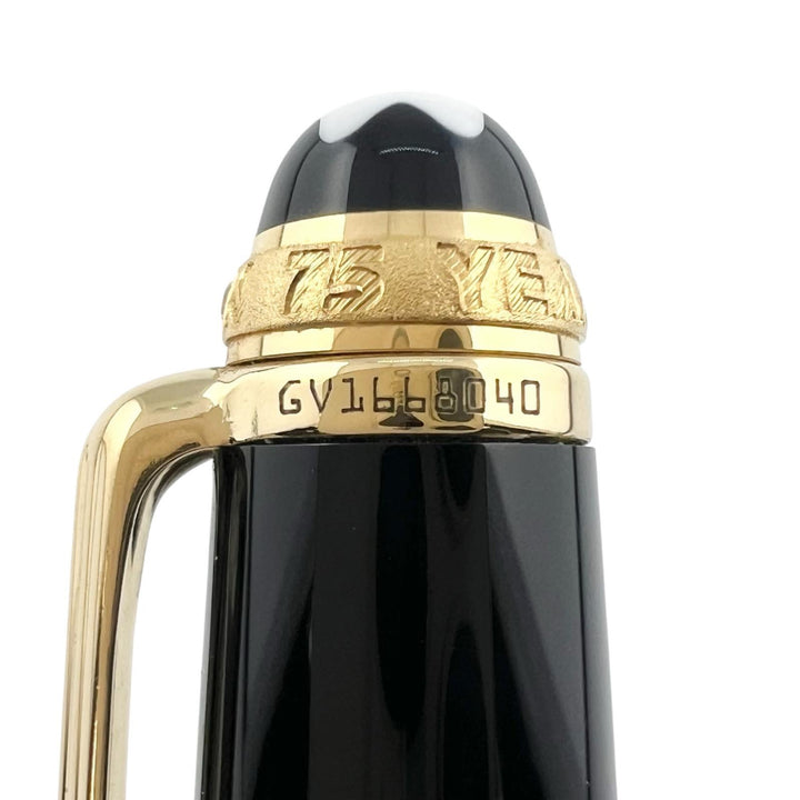 Great MONTBLANC Ballpoint pen Meisterstück 75th Anniversary 1P Diamond