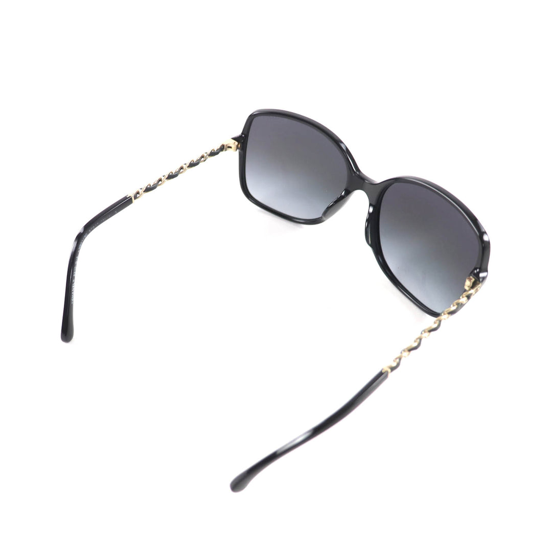 Great CHANEL sunglasses black Women 5210-Q-A