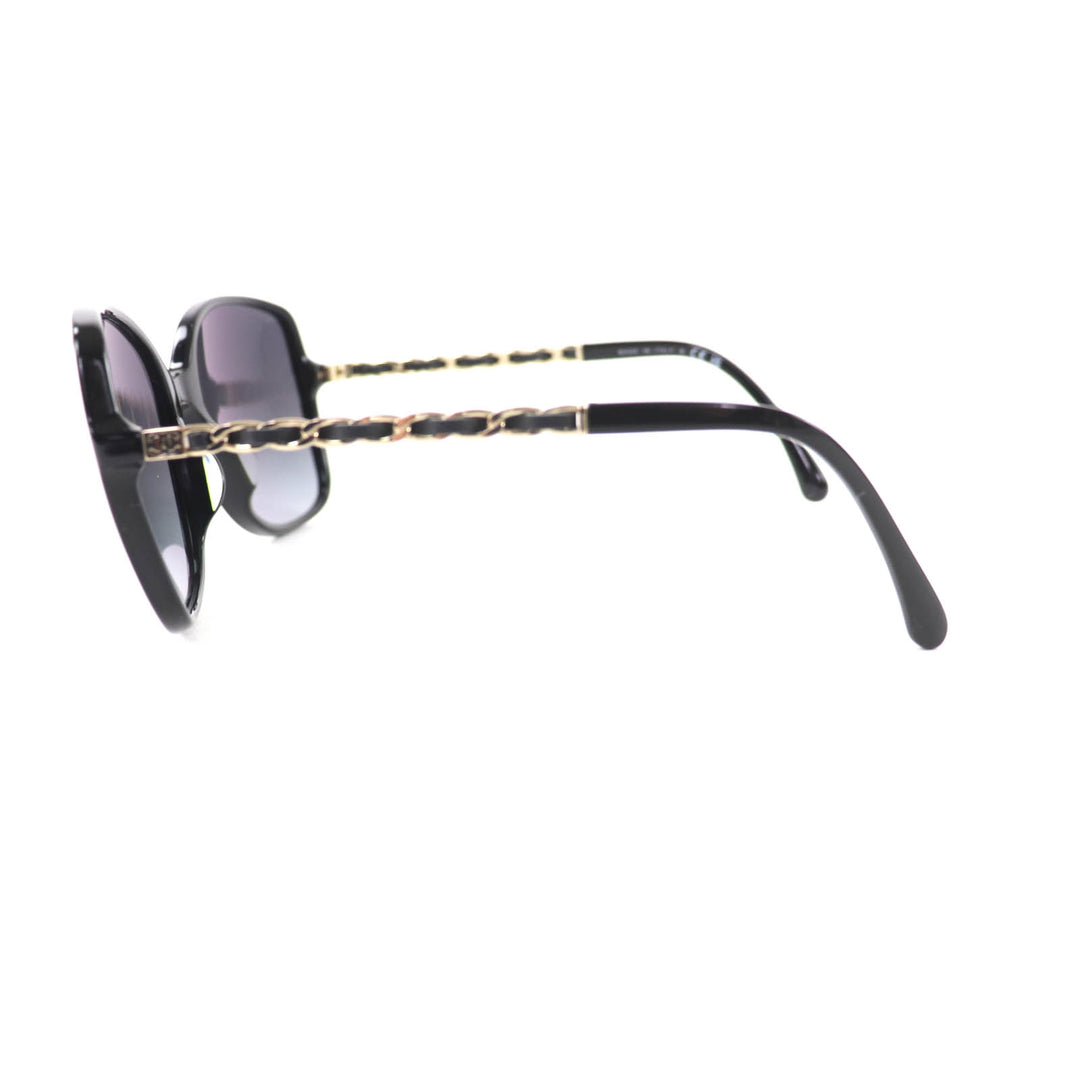 Great CHANEL sunglasses black Women 5210-Q-A