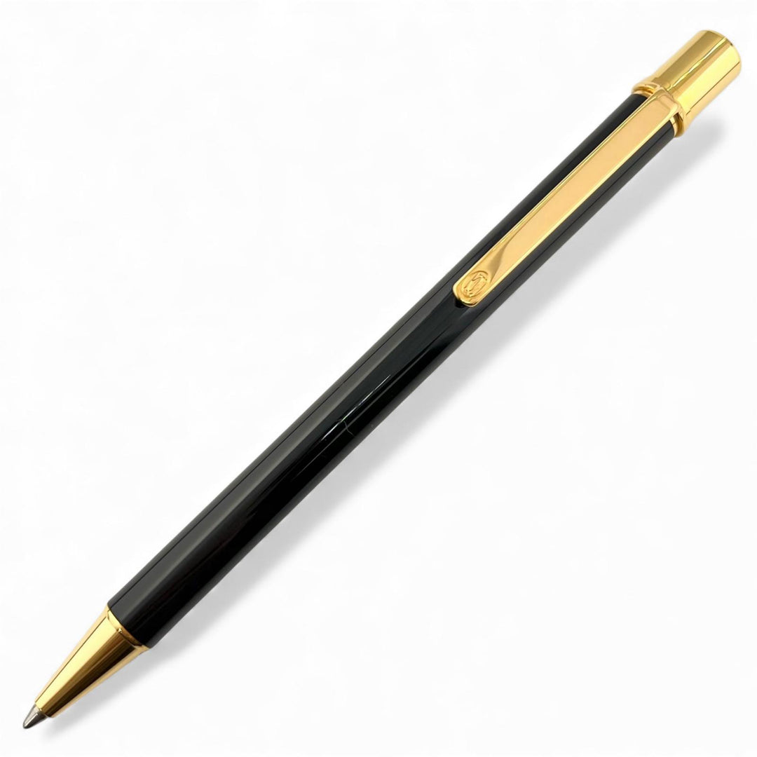 Excellent Cartier Ballpoint pen Twist type black mens