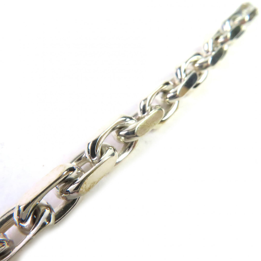 Great TIFFANY&Co. bracelet Makers Narrow Chain Bracelet Silver gold SV925 Women