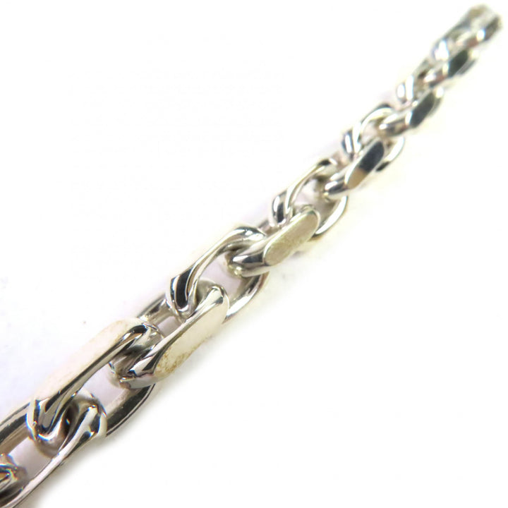 Great TIFFANY&Co. bracelet Makers Narrow Chain Bracelet Silver gold SV925 Women