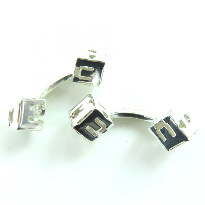 Great HERMES Cufflinks cufflinks Silver SV925 mens